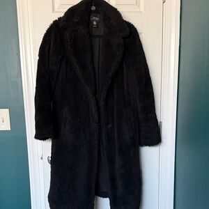Urban Outfitters Teddy Faux Fur Coat
